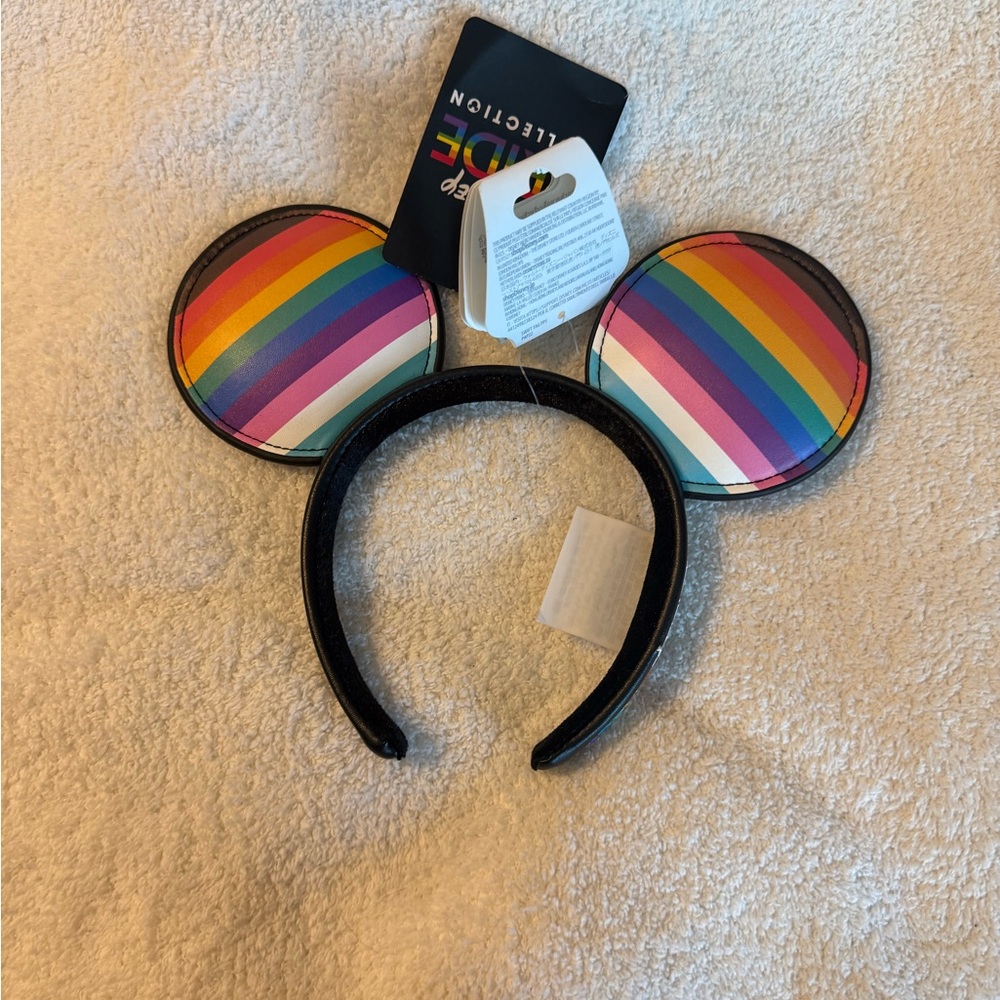 Disney Pride Collection Rainbow Ears Headband